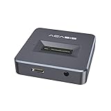 NVME to USB Docking Station,ACASIS M.2 SSD to USB Adapter Portable External SSD Enclosure for M.2 (M Key) NVMe SSD and (B+M Key) SATA-Based SSD Compatible with Thunderbolt 4/3