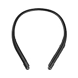 EXFIT BCS-700 Pro Bluetooth Neckband Wireless Headphones, Around The Neck Headphones, Retractable Earbuds Without Button Control, Pull Earbud for Auto Answer, Bluetooth 5.2, Low Latency