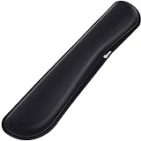 Gimars 63D High-Density Thicken Memory Foam Keyboard Wrist Rest, 17.3'' Extended Ergonomic Wrist Rest with Anti-Slip Rubber Base for Typing Pain Relief, Office, Gaming, Computer, Laptop, Mac, Black