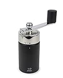 Peugeot - Isen Manual Nutmeg Mill with Crank handle - Beechwood and Stainless Steel, Black, 16 cm