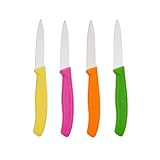 Victorinox Swiss Classic 4 Piece blade 3.2 Inch Paring Knife Set - Pointed Straight Edge