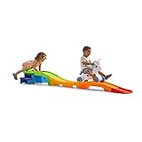 Step2 Unicorn Up & Down Roller Coaster Toy for Kids, Ride On Push Car, Indoor/Outdoor Playset, Toddler Ages 2 - 5 years old, Compact Storage, Max Weight 50 lb., Multicolor