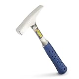 ESTWING Tinner's Hammer - 18 oz Sheet Metal Hammer with Forged Steel Construction & Shock Reduction Grip - T3-18