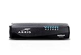 ARRIS Surfboard SBV3202 DOCSIS 3.0 Cable Modem, Certified for Xfinity Internet & Voice (Black) (Renewed)