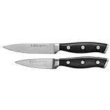 HENCKELS Forged Accent Razor-Sharp 2-pc Paring Knife Set, German Engineered Informed by 100+ Years of Mastery,Black