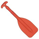 Five Oceans Emergency Orange Telescoping Dual Purpose Paddle and Hook, Extends from 21 inches (53cm) to 42 inches (107cm), Compact design, Anodized Aluminum Shaft, Reinforced ABS Plastic, FO-2898-1-FM