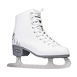 Bladerunner Ice by Rollerblade Allure Girls Figure Skate, White, Ice Skates ,Junior Size 4