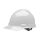 Malta Dynamics 4 pt. Ratchet Cap Style Hard Hat (1 Pack, White)