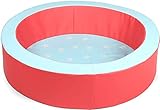 Milliard Foam Ball Pit/Professional Quality/for Toddlers and Baby (Red and Blue)