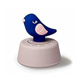 NUOSWEK Cute Bird Timer for Kids, Mechanical Kitchen Timer, Wind Up 60 Minutes Manual Countdown Timer for Classroom, Home, Study and Cooking (Blue Bird)