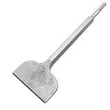 SPKLINE 4 Inch Wide Tile & Thinset Scaling Chisel SDS-Plus Shank 4' x 11' Thinset Scraper Wall and Floor Scraper Works with All Brands of SDS-Plus Rotary Hammers and Demolition Hammers