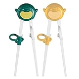 PandaEar 2 Pairs Training Chopsticks for Kids Toddler Baby Childrens| Practice Learning Chopsticks for Kid Beginners