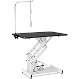 NA Pet Grooming Table Heavy Duty Large Size Z Lift Hydraulic Dog Pet Grooming Table