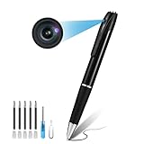32GB Hidden Camera【2023 Upgraded Version】, Spy Camera, Pen Camera with FHD1080P, Nanny Cam with 180 Minutes Battery Life, Body Camera for Home Security or Classroom Learning