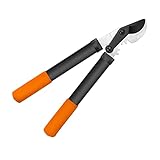 KLDOLLAR 15 Inch Tree Trimmer, Super Powerful Gear Loppers, Gardening Pruners, Lightweight Branch Cutter with 1.3 Inch Cutting Capacity, Sharp Precision Alloy Steel Blade