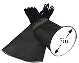 TUFF-Blast Neoprene Gloves for Sandblasting Sandblaster Sand Blast Cabinet - 7' x 26' Made in USA