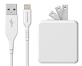 Galvanox (Apple MFi Certified) iPhone Charger Cable (5ft) with 17W Power Adapter - Lightning to USB Charging Cord Plus Dual USB-Port Wall Plug (for iPhone 7/8/X/XR/XS/11/12/13/14 Pro Max)