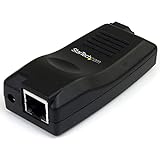 StarTech.com 10/100/1000 Mbps Gigabit 1 Port USB 2.0 over IP Device Server Adapter - USB Ethernet Over LAN Network Printer Converter - Windows 7 / XP / Vista ONLY (USB1000IP)
