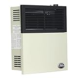 Ashley Hearth Products 11,000 BTU Direct Vent Liquid Propane Wall Mounted Heater with Piezo Lightning, Safety Pilot and Built In Regulator, Cream