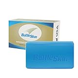 Battleskin Tea Tree Soap Bar, Antifungal Soap for Women/Men Help Yeast Infections, Jock Itch, Athlete's Foot, Body Odor, Ringworm, Skin Irritations with Natural Tea Oil, Lavender Oil, 6 Ounce