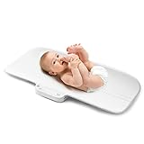MomMed Comfort Baby Weighing Scale, Baby Scale Digital in LBs and Ounces, Accurate Scales for Newborns, Infants, and Toddlers | Digital Pet Scale with Hold and Tare Function(24Inch-ABS)