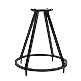 TITM Fire Pit Log and Campfire Cooking Stand(Fits All Fire Pits. Round, Square, Bottomed, and Bottomless, Compatible with Liddle Skiddle Campfire Cooking Grate)