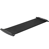 ProsourceFit Slide Board Mat for Exercise 6’ with End Stops, Booties & Carrying Bag for Low-Impact Indoor Home Workouts and Sports Training