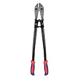 WORKPRO W017006A Bolt Cutter, Bi-Material Handle with Soft Rubber Grip, 24', Chrome Molybdenum Steel Blade
