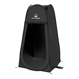 Pop Up Pod - Instant Shower Tent, Dressing Room, or Portable Toilet Stall with Carry Bag for Camping, Beach, or Tailgate by Wakeman Outdoors