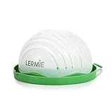 Lermie Salad Cutter Bowl: 60 Second Salad Maker, Easy, Fast Vegetable Chopper and Slicer for Veggies, Lettuce and Fruit, Cutting Board, Strainer and Dicer All - in -1 Dishwasher - BPA Free