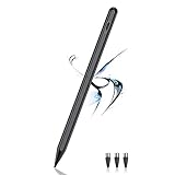 Stylus Pens for Touch Screens Magnetic POM Tip Tablet Pen Rechargeable Digital Pen Compatible with iPhone/iPad/iPad Pro/Lenovo/and Other iOS/Android Smartphone and Tablet Devices(Black)