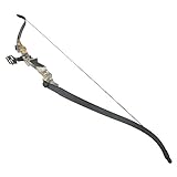 40 lb God's Country Late Season Camouflage Camo 61' Archery Hunting Takedown Recurve Bow w/Aluminum Riser 170+ FPS lbs