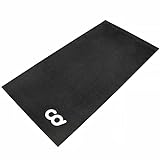 CyclingDeal Exercise Gym Home Carpet Mat- 3'x7' (Soft) - Under Indoor Stationary Indoor Bike, Treadmill, Rowing Machine, Elliptical, Hardwood Floors and Carpet Protection (36'x84')