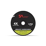 SA Absolute Trout Fluorocarbon Tippet, 30m, 5X