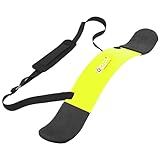 DEFY Weight Lifting Arm Blaster for Biceps & Triceps Support - Perfect Arm Workout Equipment with Thick Gauge Aluminum & Advanced Neoprene Padding - Workout Equipment for Weight Lifters (Yellow)