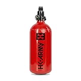 HK Army 48ci/3000psi Compressed Air HPA Paintball Tank Air System w/Regulator - Red