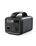 Anker Portable Power Station, 213Wh/57600 mAh PowerHouse 200 with 110 AC Outlet/30W USB-C Power Delivery for Camping, Road Trips, Emergency, and More