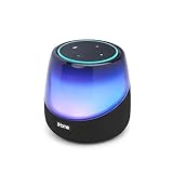 iHome iAV5 Color Changing Bluetooth Rechargeable Speaker for Amazon Echo Dot