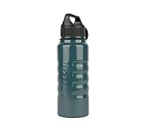 Grizzly Grip 32 oz Water Bottle | Vacuum Insulated | Stainless Steel with Insulated Lid | For Gym Women Men Beach Camping Hiking Fishing Hunting Sports | Vintage Blue