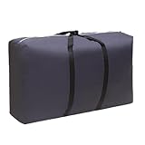 Christmas Tree Storage Bag Fits Up to 5 Ft. Tall Disassembled Tree, 100L Huge Moving Bags Heavy Duty with Zipper and Handles, Big Foldable Duffle Bag for Travel - Waterproof Material