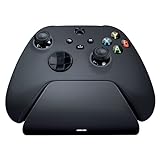 Razer Universal Quick Charging Stand for Xbox Series X|S: Magnetic Secure Charging - Perfectly Matches Xbox Wireless Controllers - USB Powered - Carbon Black (Controller Sold Separately)