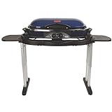 Coleman RoadTrip LX Collapsible Propane Grill with 2 Adjustable Burners, Side Tables, & Push-Button Ignition, 20,000 BTUs of Power for Camping, Tailgating, Grilling, & More