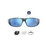 OhO Camera Glasses,1080P Smart Glasses with Built-in 64GB Memory,UV400 Sunglasses for Outdoor Sport,Unisex