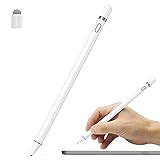 Active Stylus Pen Compatible for iOS&Android Touch Screens, Pencil with Dual Touch Function,Rechargeable Stylus for iPad/iPad Pro/Air/Mini/iPhone/Cellphone/Samsung/Tablet Drawing&Writing