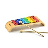 MUSICUBE Xylophone for Kids Wood Xylophone with Mallets Orff Music Instrument for Educational& Preschool Learning Baby Percussion Kit with Professional Tuning for Toddlers Gift Choice for Children age