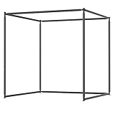 Golf Cage Steel Frame-10x10x10ft，Golf Practice Net Steel Frame,Golf Hitting Net Steel Frame for Full Swing Chipping Practice Indoor Or Outdoor.（Golf Net Not Included）
