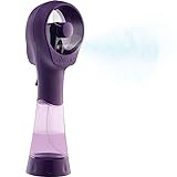 O2COOL Elite Battery Powered Handheld Water Misting Fans (Purple)