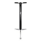 Flybar Super Pogo 2 - Pogo Stick For Kids and Adults 14 & Up Heavy Duty For Weights 90-200 Lbs, Black/Silver
