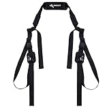 Ikerall Multi-use SUP Shoulder Carry Strap Soft Kayak Storage Sling, Adjustable Length Nylon Carry Sling with Metal Buckle for Surfboard Canoe Paddle Board Carrying Accessories