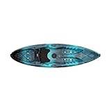 Perception - Tribe 9.5 - Sit on Top Kayak - Large Rear Storage with Tie Downs - 9.5 - Dapper